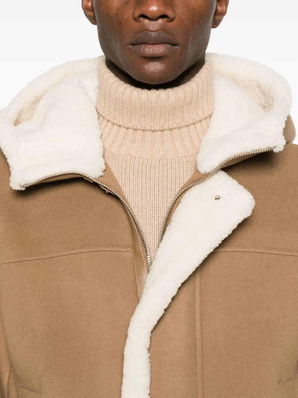 Mackage Jack met lammy afwerking Bruin