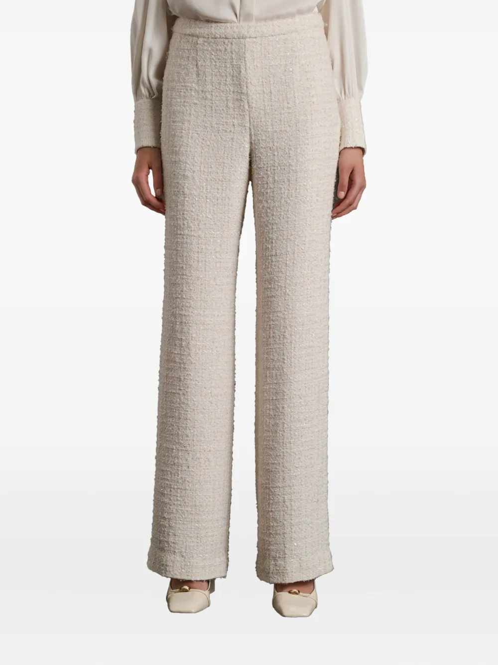 WEILL PARIS tweed trousers | Flared & Bell-Bottom Pants | Image 2