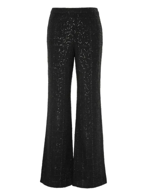 WEILL PARIS tweed sequin trousers