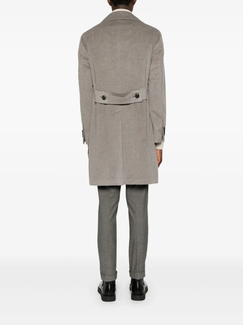 Tagliatore Jas met dubbele rij knopen Grijs