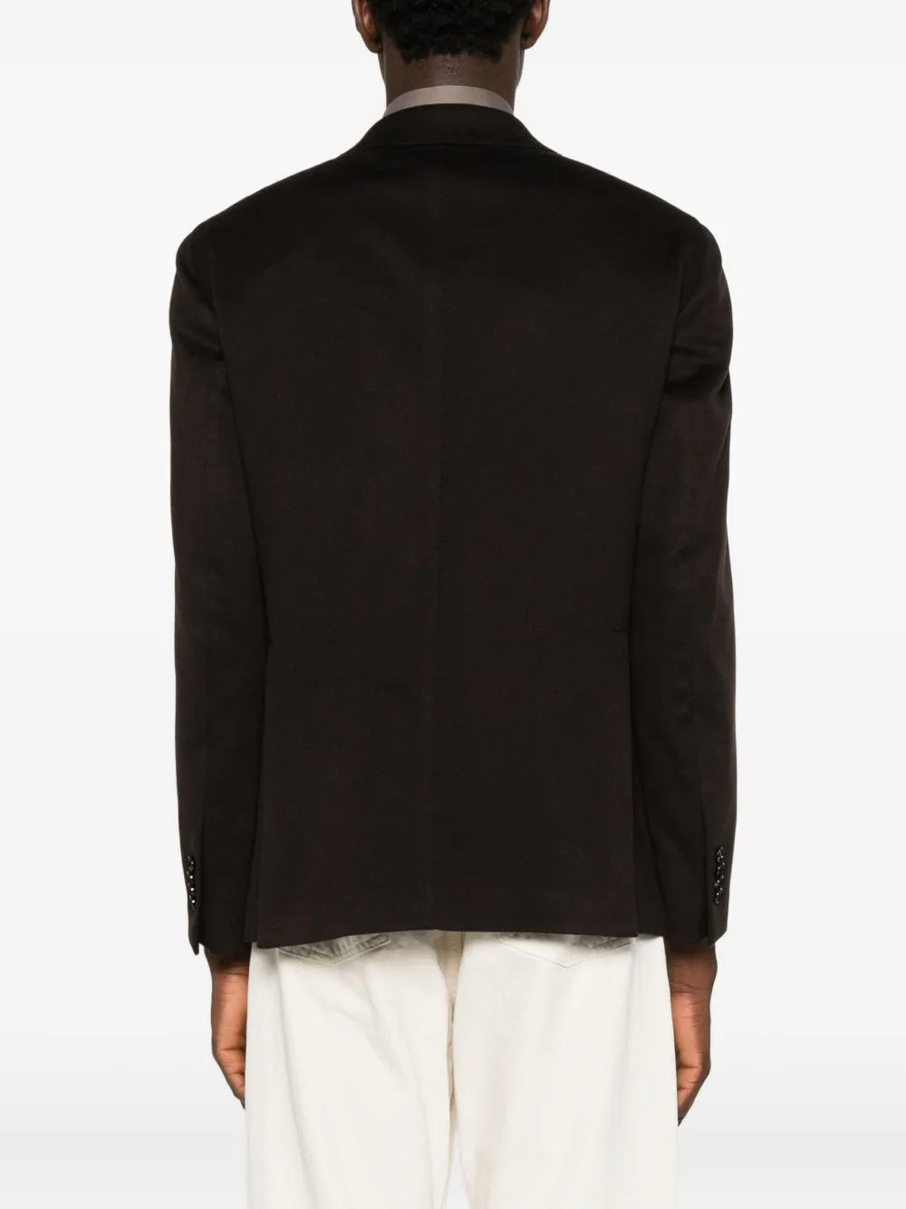 Tagliatore Jack met dubbele rij knopen Bruin