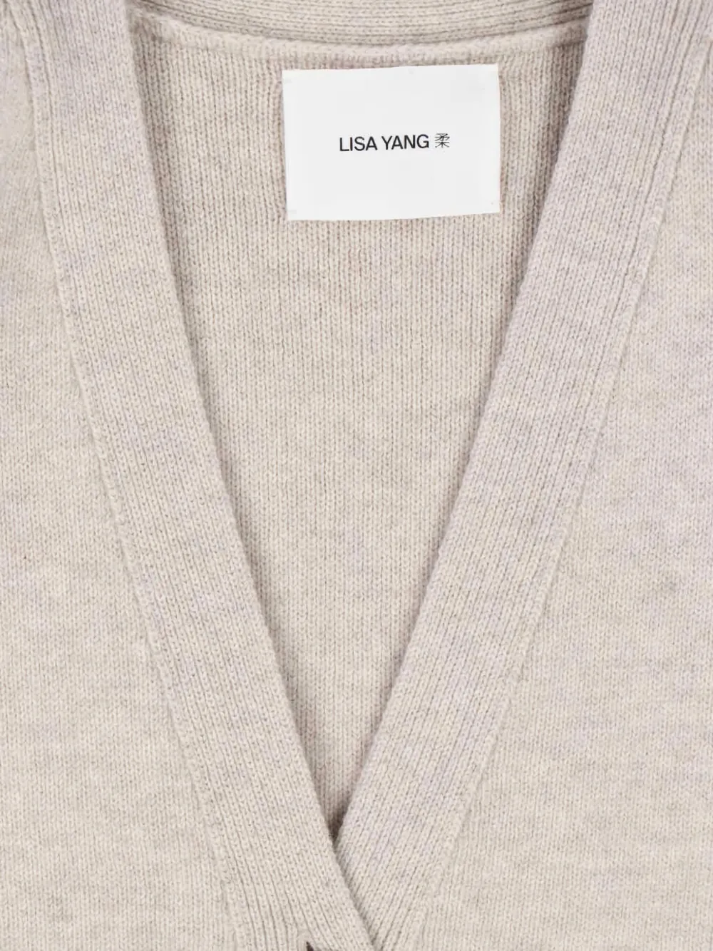 Lisa Yang Kasjmier vest Beige