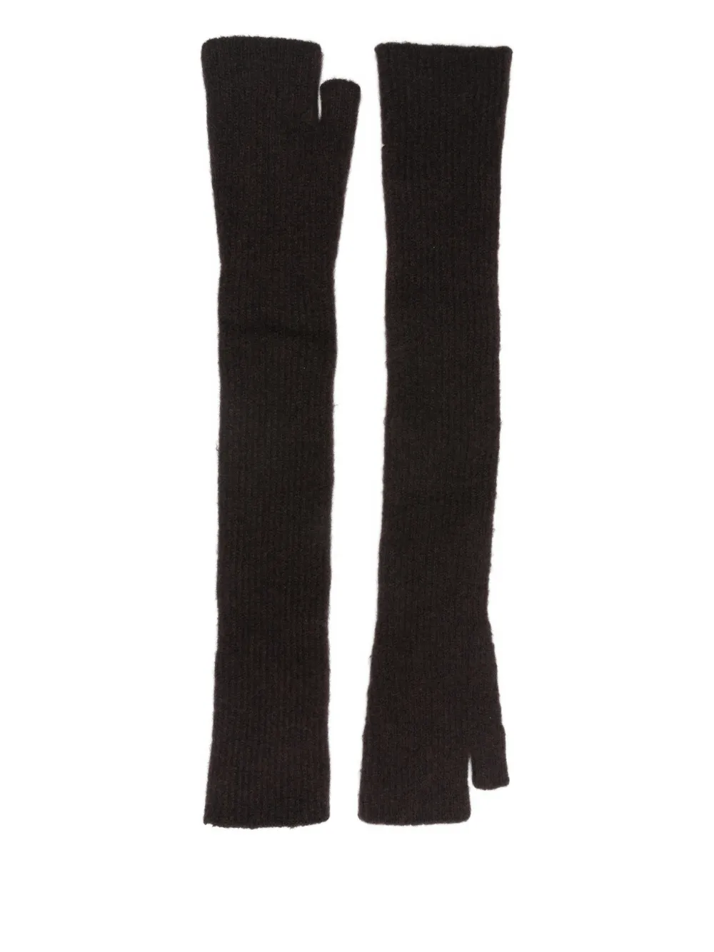 Roberto Collina Cashmere Long Muffs Accessories In Black