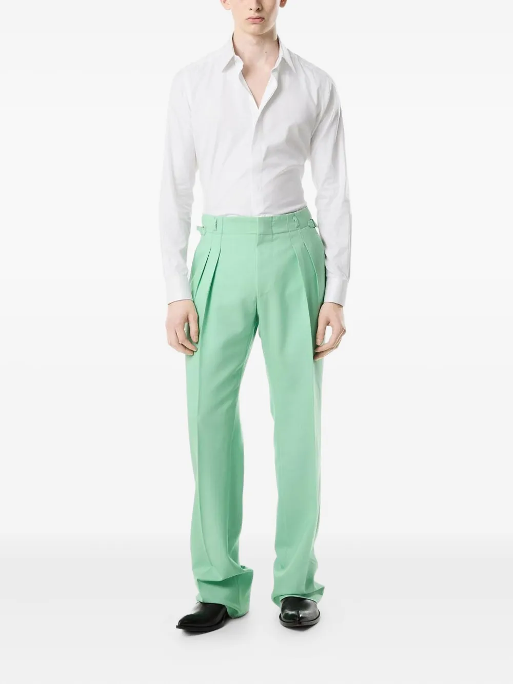 TOM FORD dotted shirt - Wit