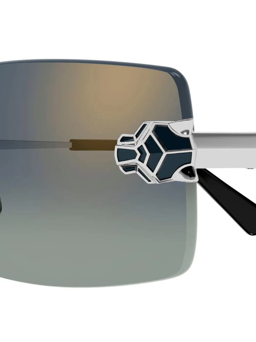 Cartier Eyewear Panthère de Cartier zonnebril Zilver