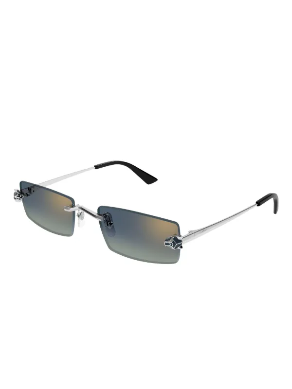 Cartier Eyewear パンテール ドゥ カルティエ サングラス | シルバー