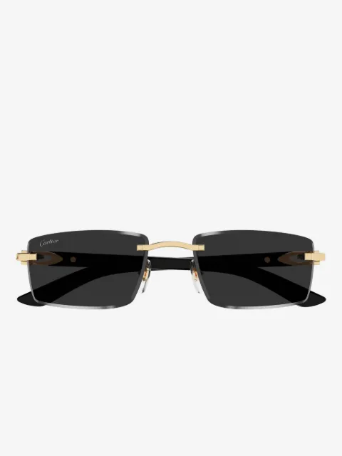 Cartier Eyewear lentes de sol con armazón rectangular