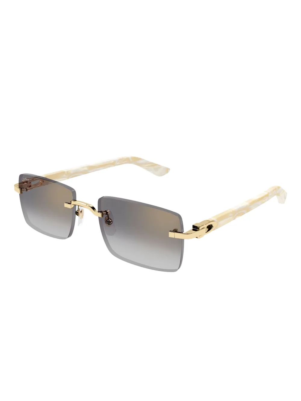 Cartier Eyewear Óculos de sol retangular | Image 2