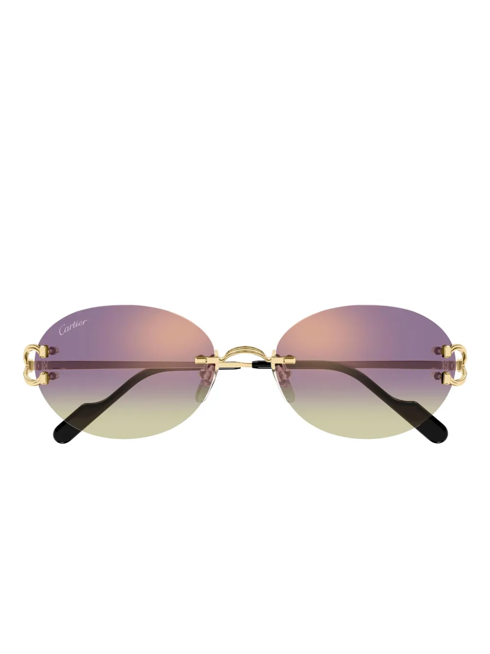 Cartier Eyewear round-frame sunglasses | Men | Image 2