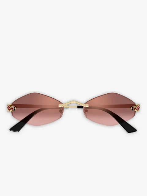 Cartier Eyewear Panthère geometric-frame sunglasses