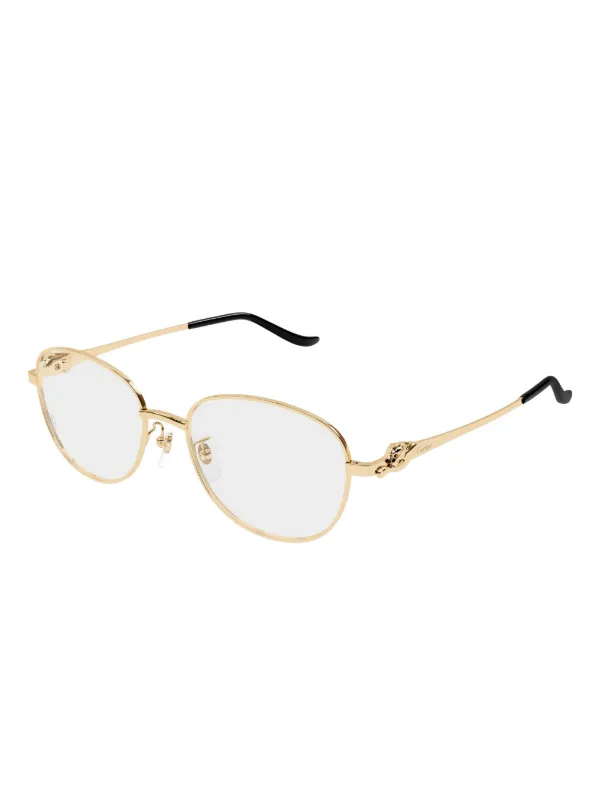 Cartier Eyewear パンテール ドゥ カルティエ ラウンドメガネフレーム
