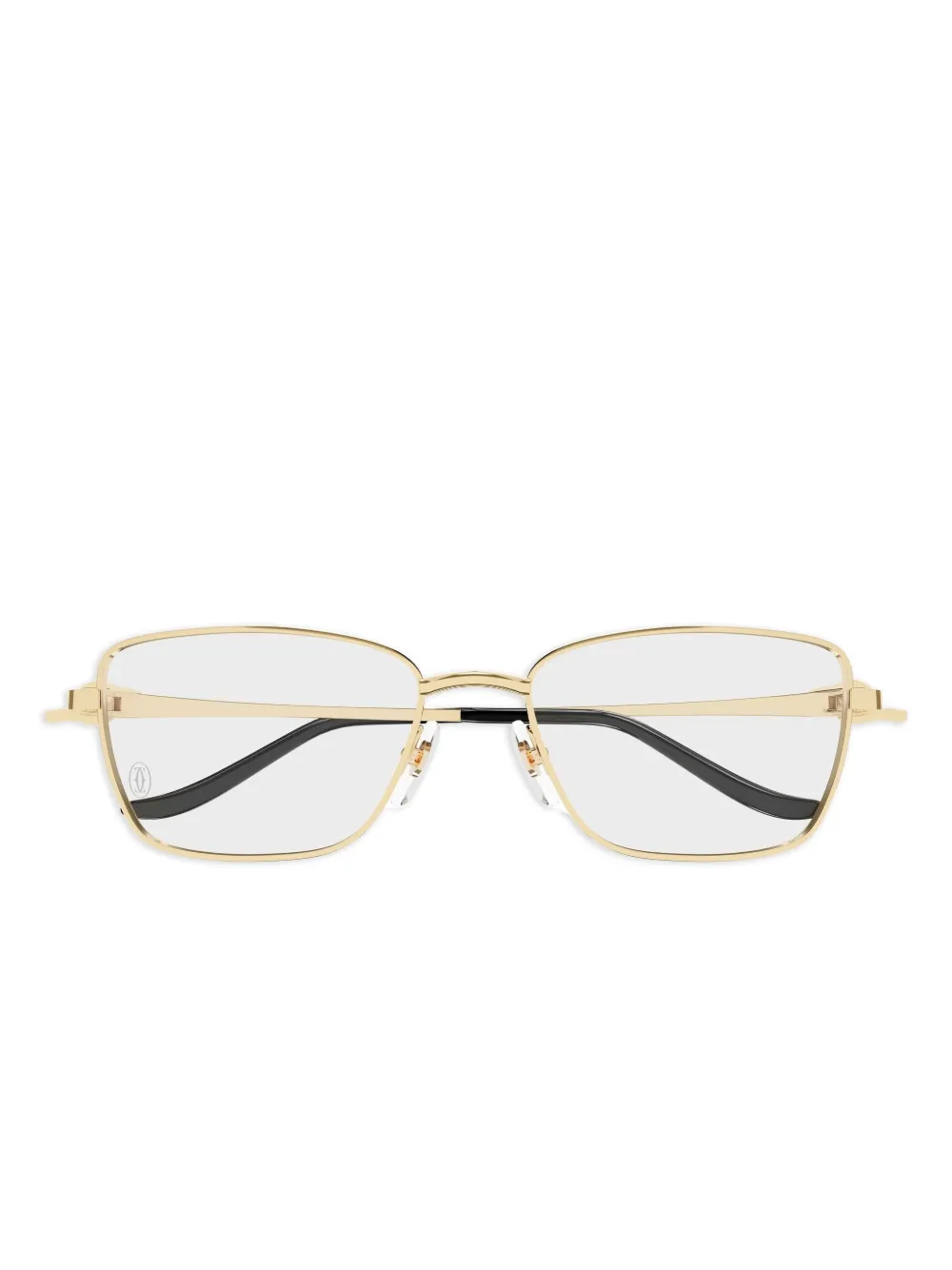 Очки в квадратной оправе Cartier Eyewear Panthère