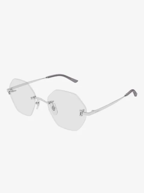Cartier Eyewear geometric-frame glasses