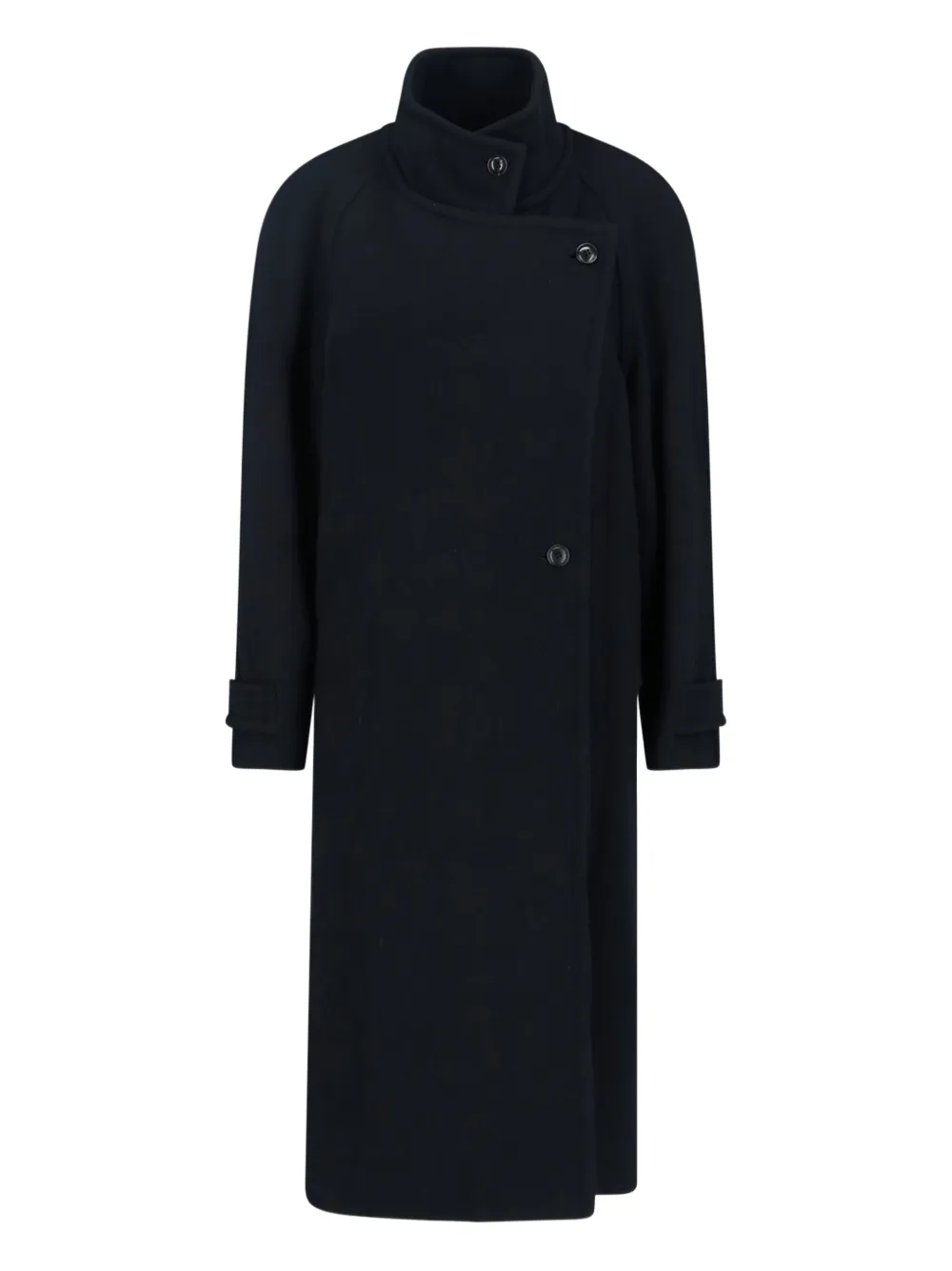 Low Classic wool single-breasted coat | Black | Image 1