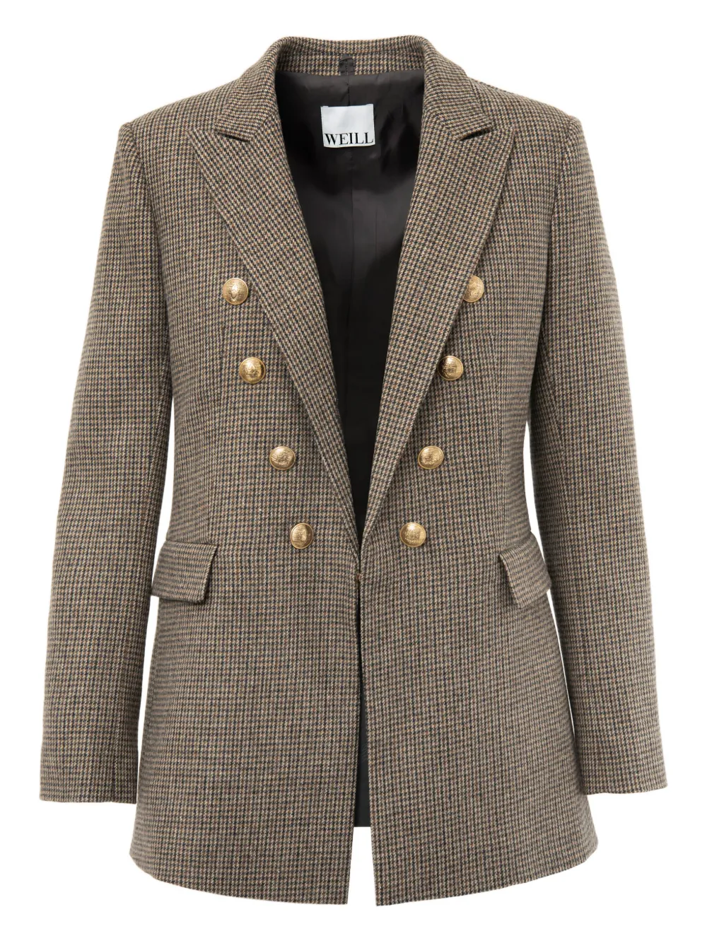 WEILL PARIS checked blazer | Brown | Image 1