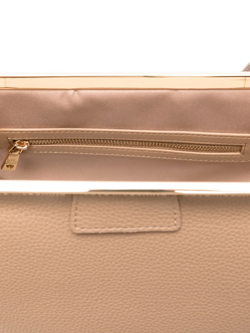 Love Moschino Schoudertas met logo Beige