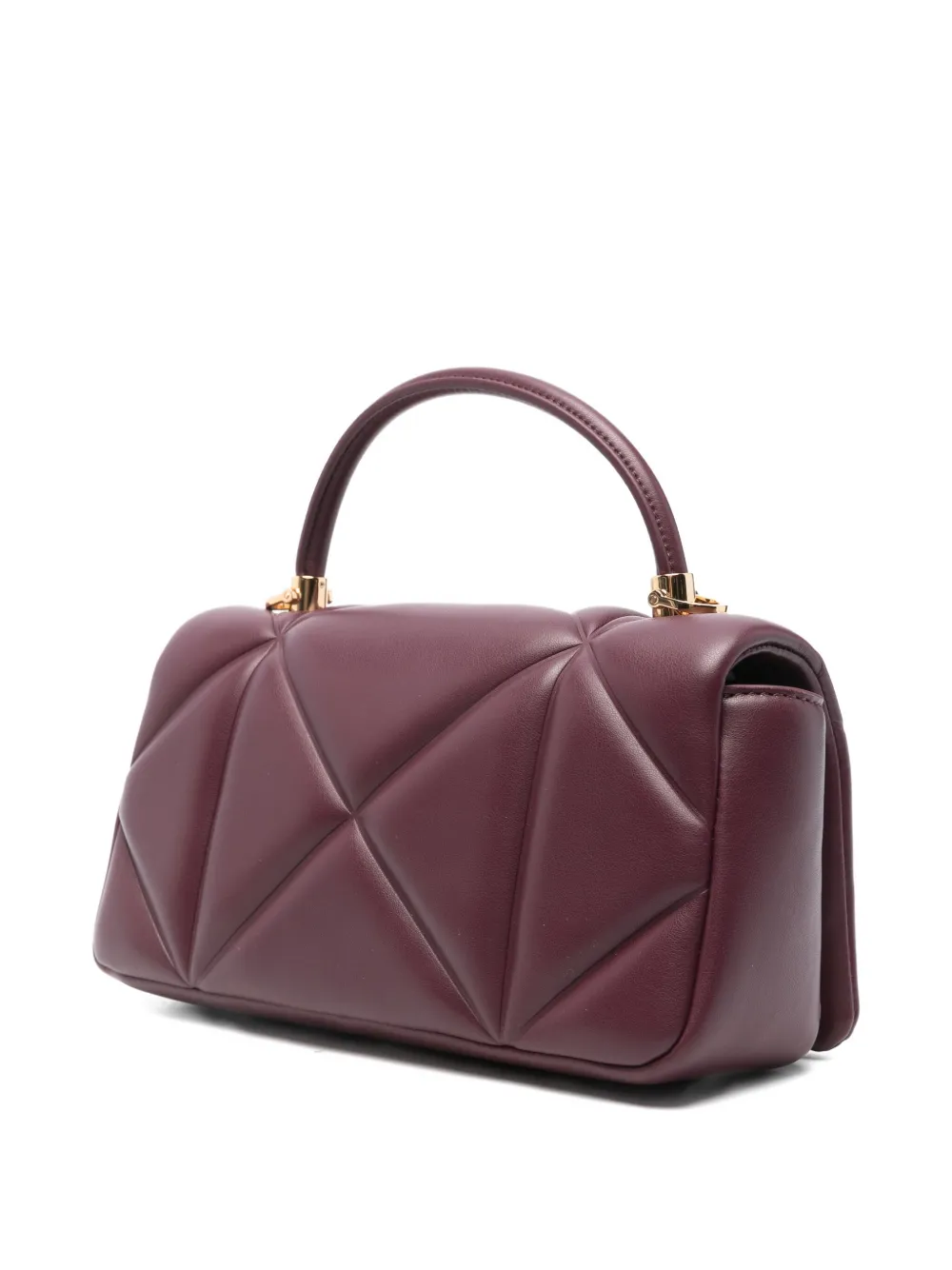 Love Moschino Quilted Tote Bag In Red