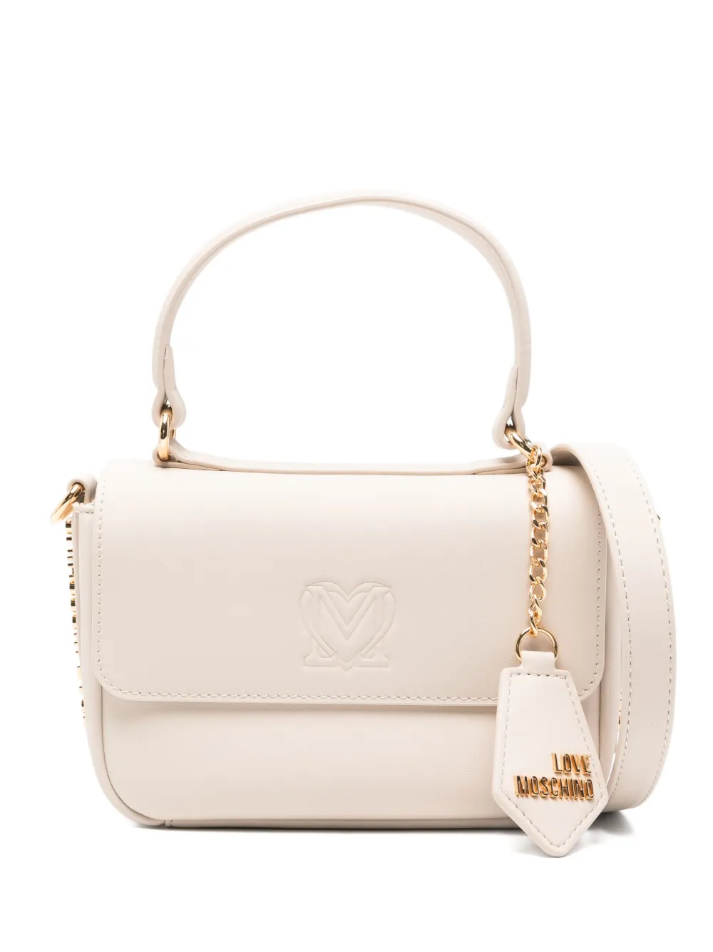 Love Moschino Shopper Mit Logo In Neutral