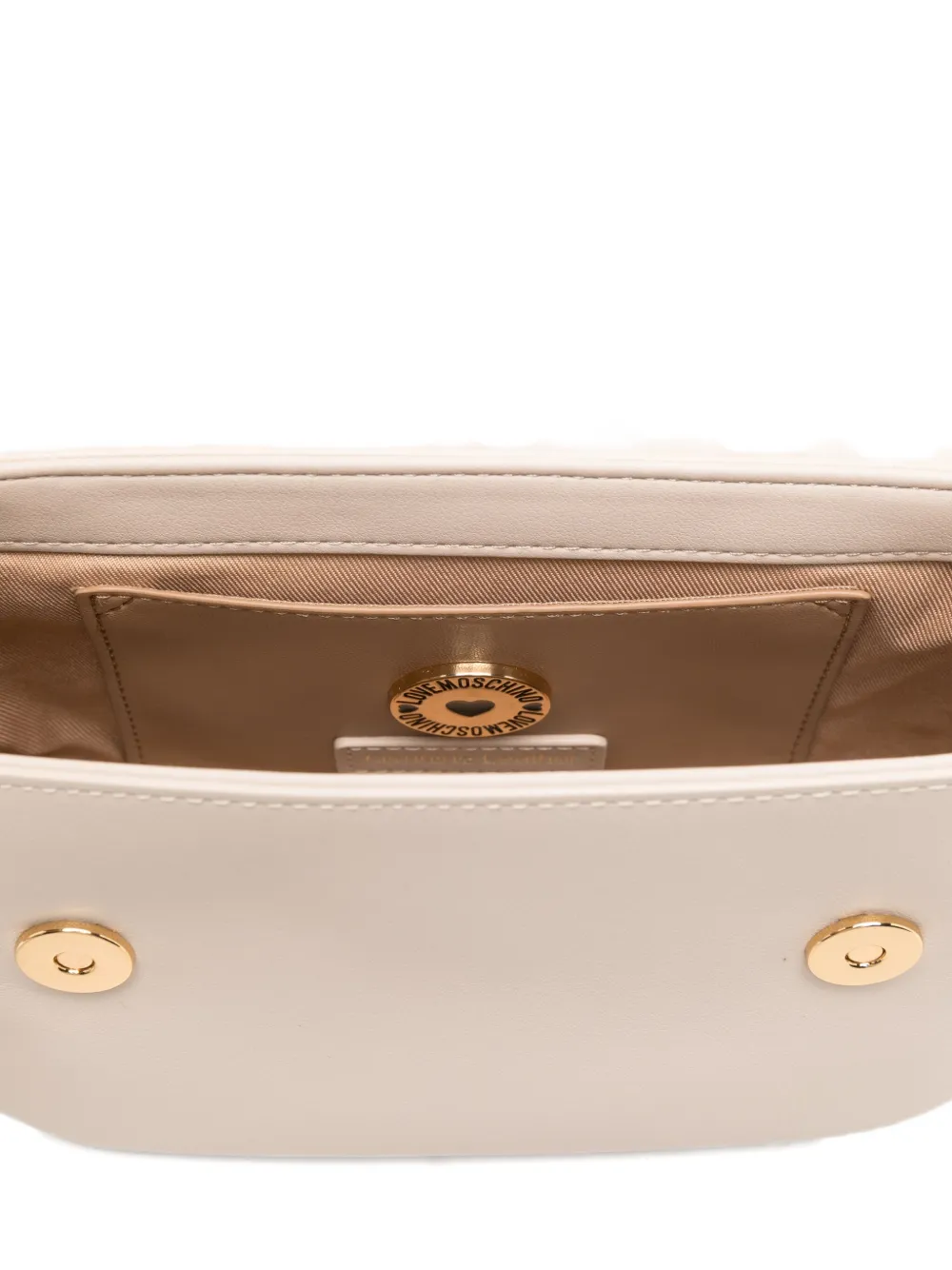 Love Moschino Shopper Mit Logo In Neutral