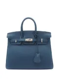 Hermès Pre-Owned 2024 Togo Birkin Retourne 25 handbag - Blue