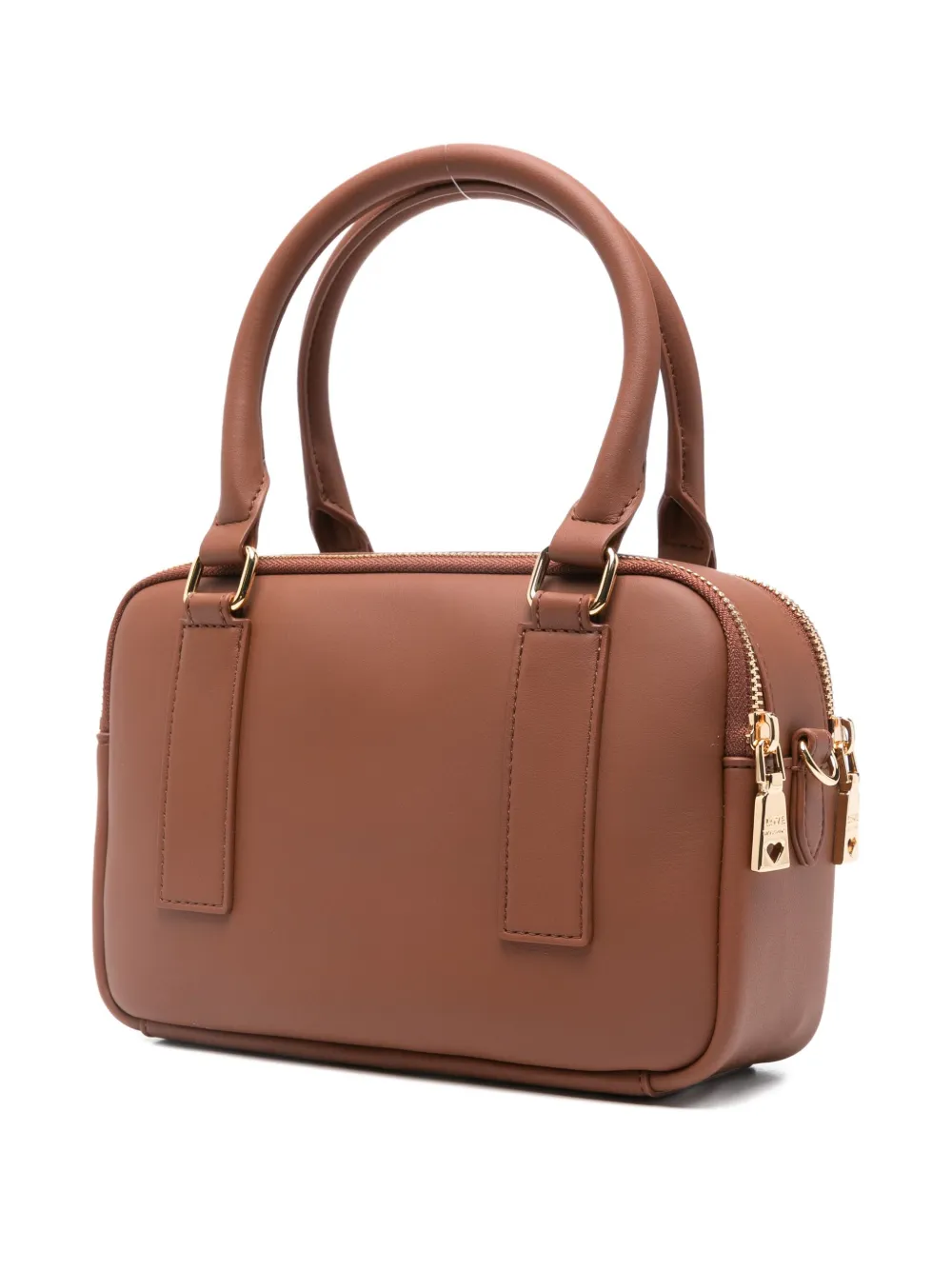 Love Moschino Logo-lettering Tote Bag In Brown
