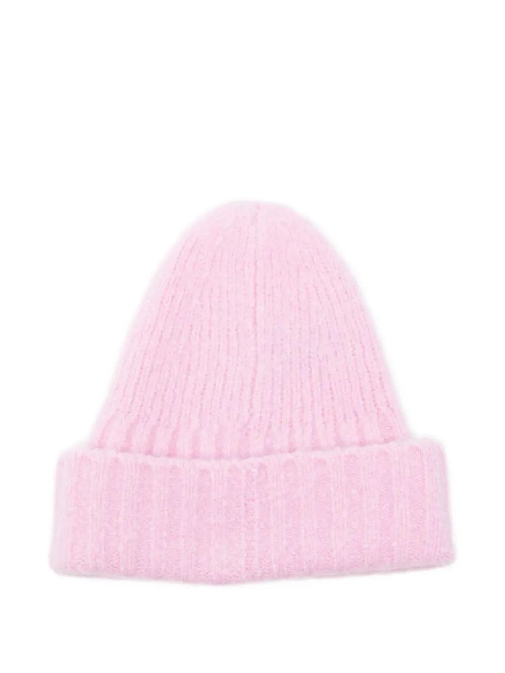 B.b. Walace Ribbed Beanie Hat In Pink