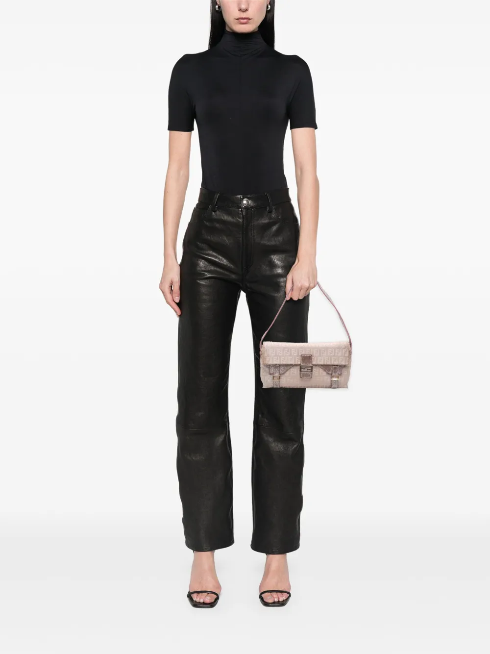 Fendi Pre-Owned 2000-2010 Zucchino Canvas Sweety handbag | Pre-Owned | Image 2