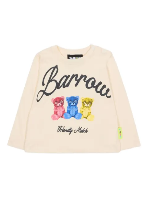 Barrow kids long-sleeve graphic T-shirt