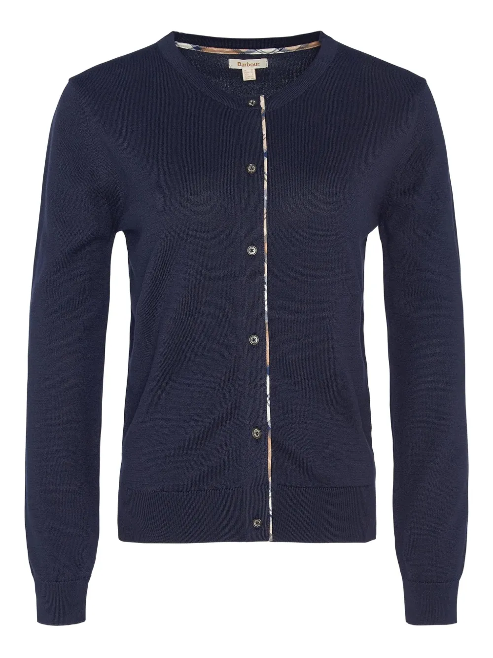 Barbour wool blend cardigan | Blue | Image 1