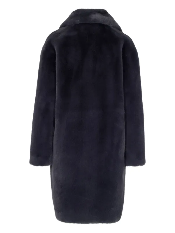 STAND STUDIO faux-fur Coat | Grey | FARFETCH JO