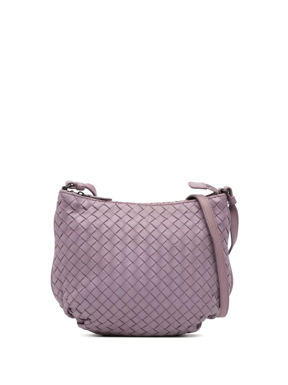 Bottega Veneta Pre-Owned 2012-2025 Nappa Intrecciato crossbody bag - Viola