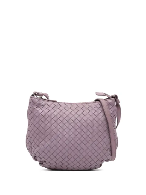 Bottega Veneta Pre-Owned 2012-2025 나파 인트레치아토 크로스 백