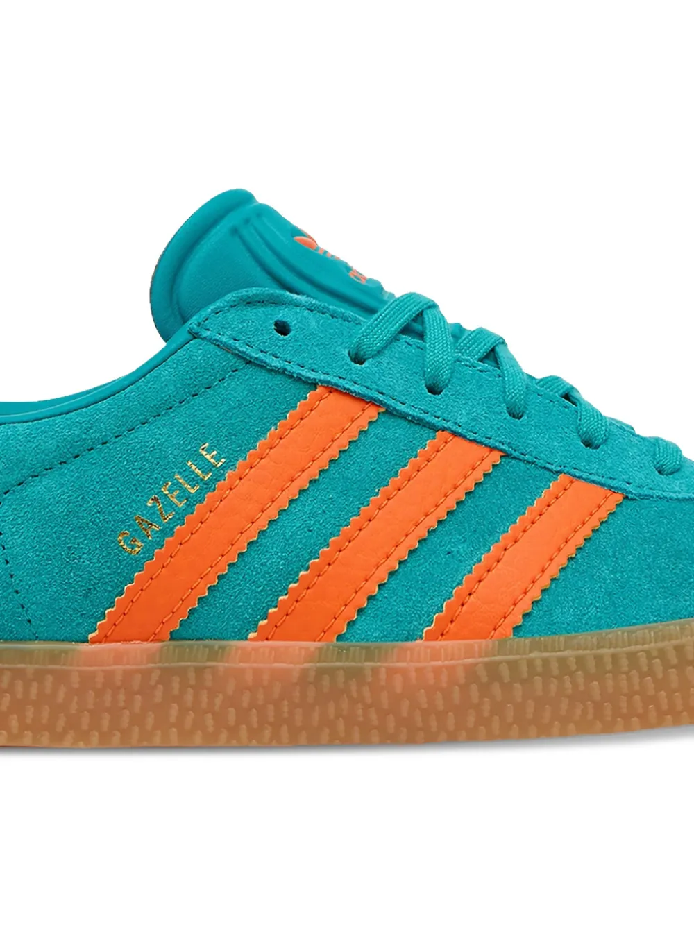 Adidas Kids Gazelle striped sneakers - Blauw
