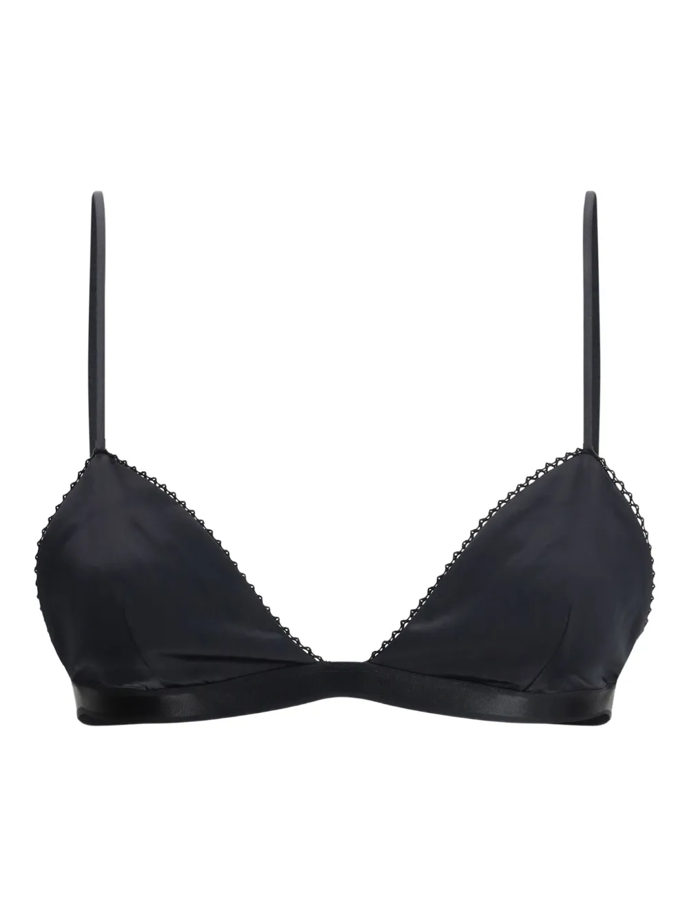 THE ANDAMANE lace guenda bra – Black