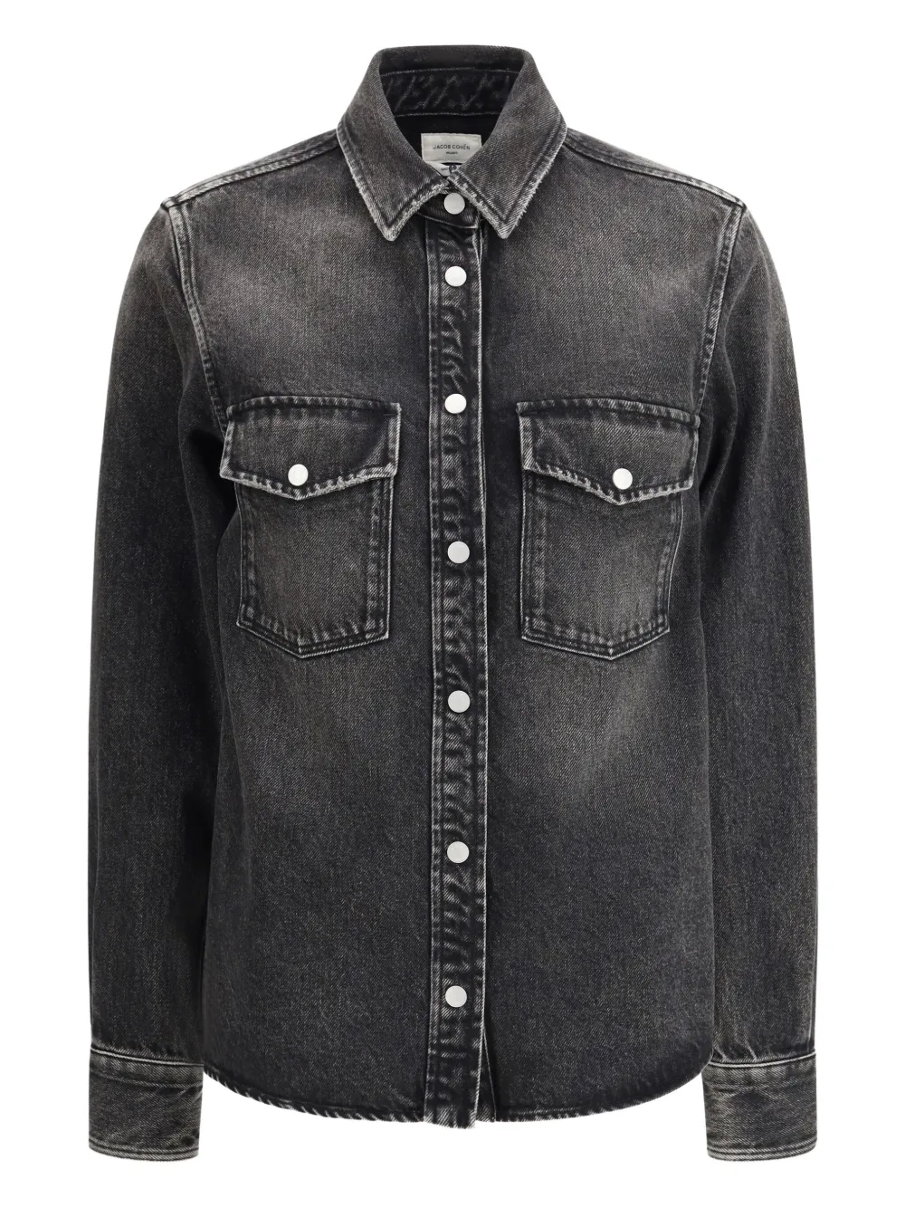 Jacob Cohën pocket denim shirt | Black | Image 1