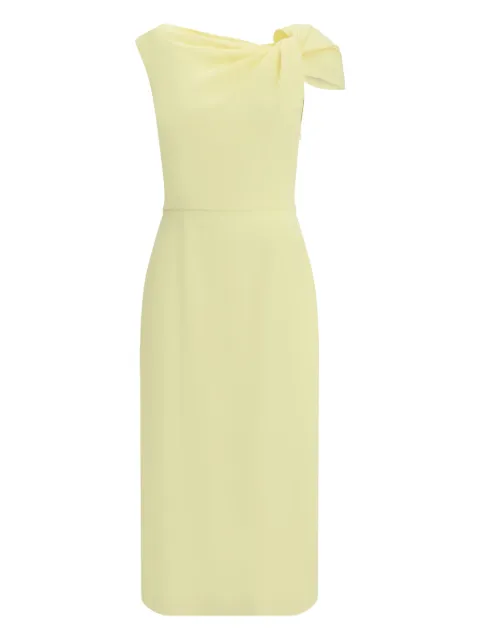 Givenchy vestido drapeado con hombro descubierto