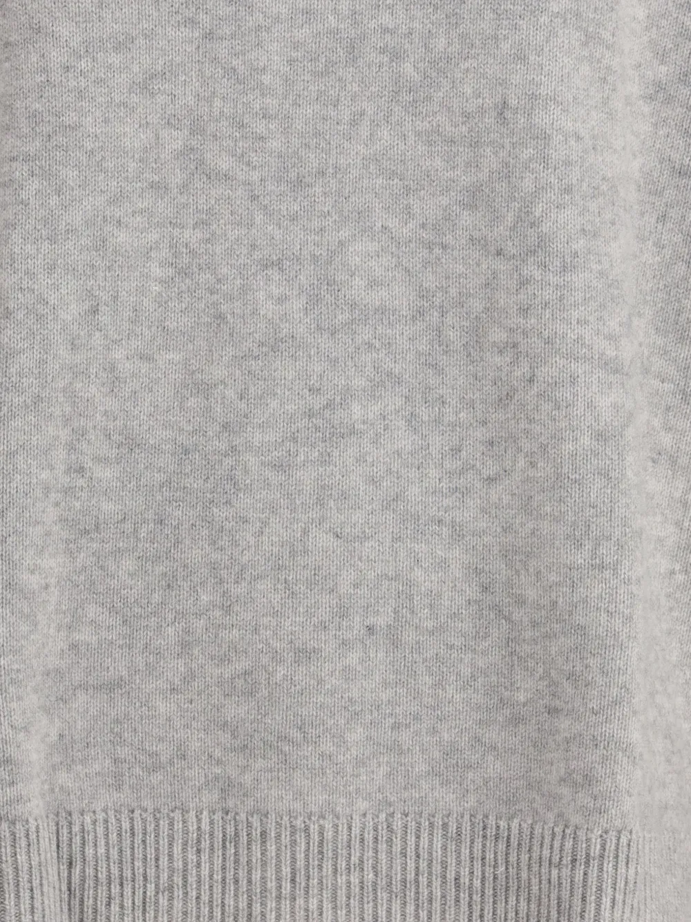 Madeleine Thompson Crewneck Sweater In Wool And Cashmere In Gray