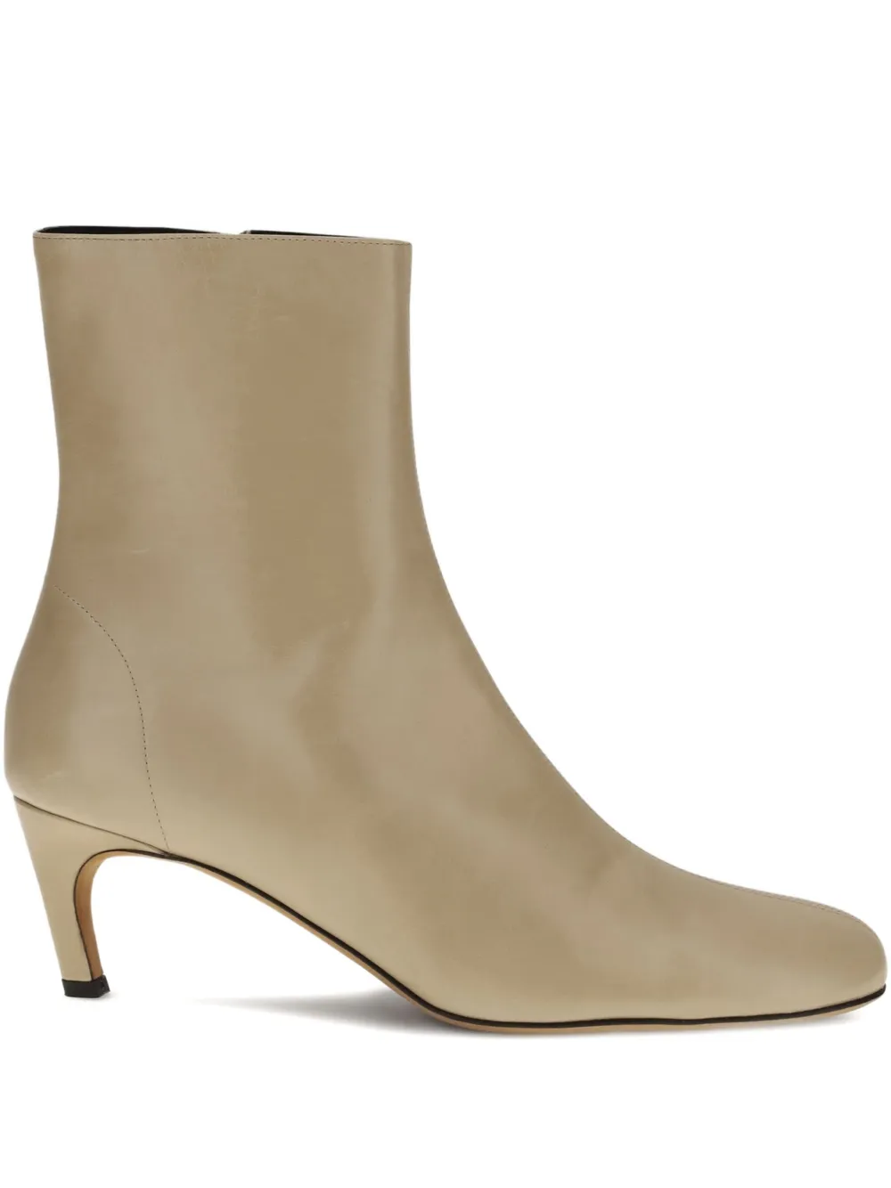 Proenza Schouler Enkellaarzen met rits Beige