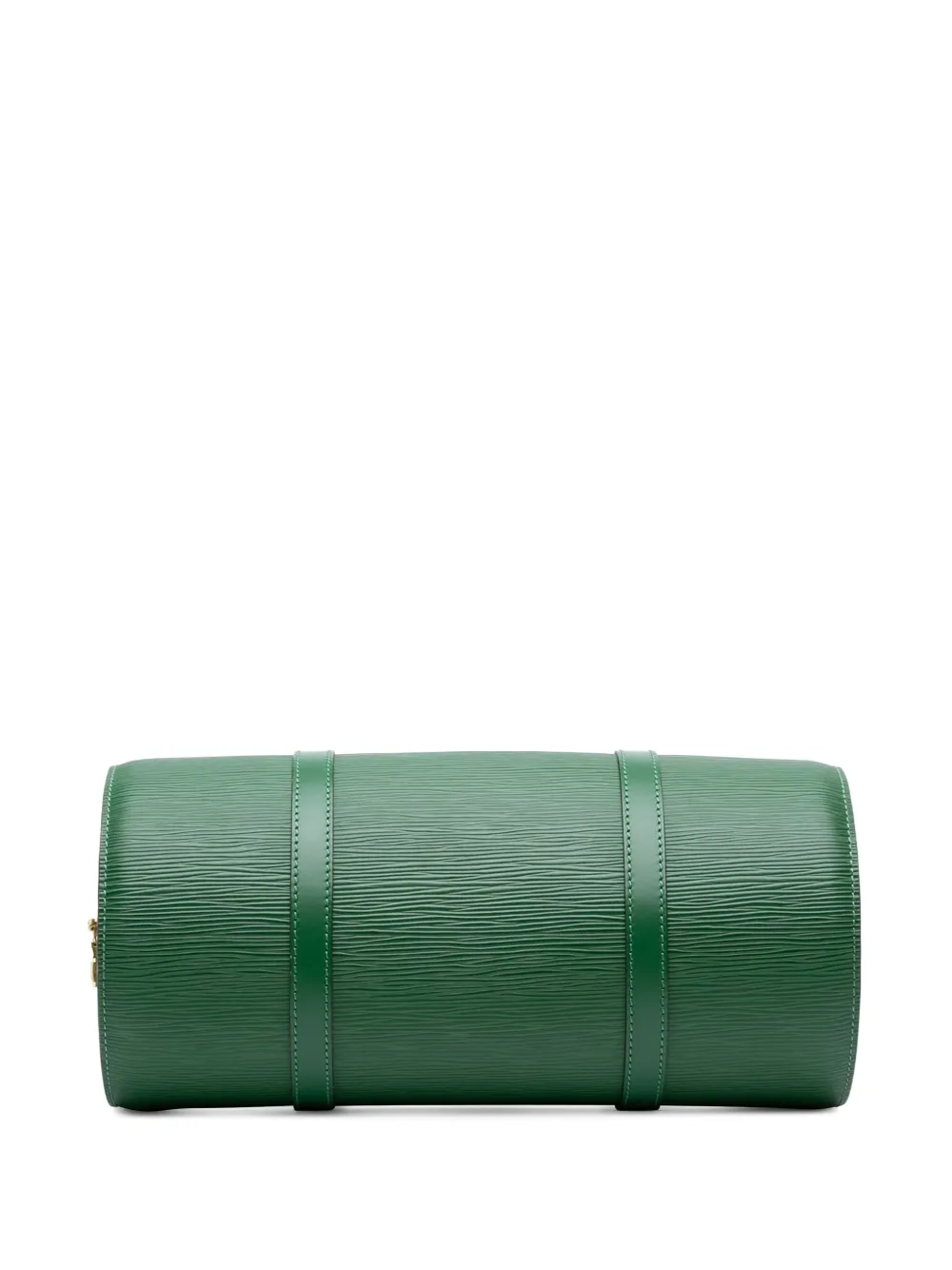 Pre-owned Louis Vuitton 1996 Epi Soufflot Handbag In Green
