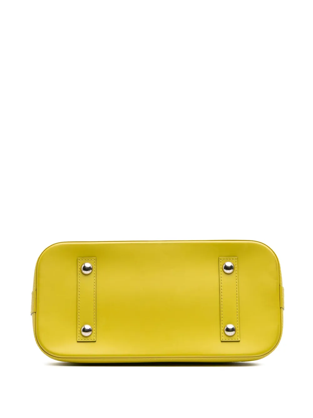 Pre-owned Louis Vuitton 2013 Epi Alma Pm Handbag In Yellow