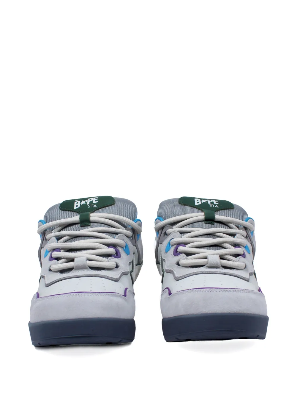 A Bathing Ape Flip Sta Sneakers In Gray
