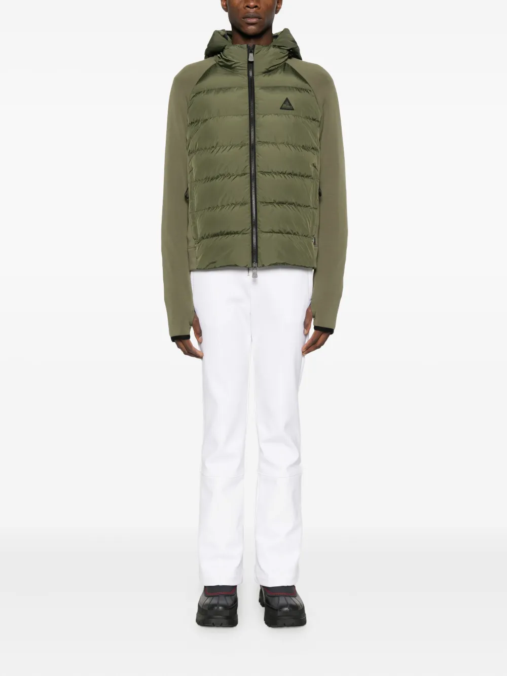 Moncler Grenoble chamarra capitonada con parche del logo | Chamarras con capucha | Image 2