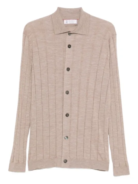 Brunello Cucinelli ribbed-knit cardigan 