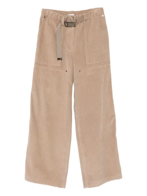 Brunello Cucinelli corduroy belted trousers
