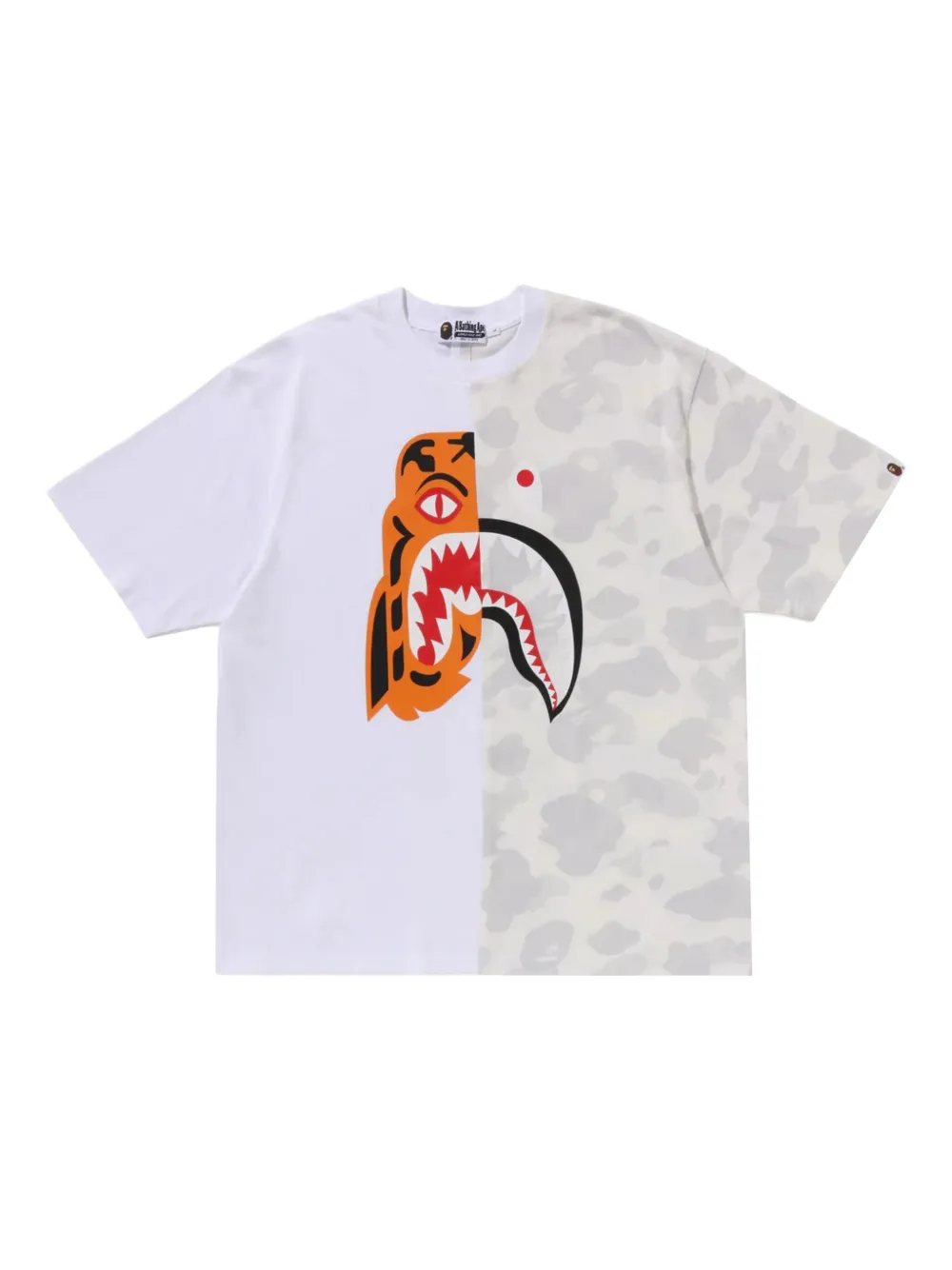 A BATHING APE® playera con estampado gráfico | neutro | Image 1