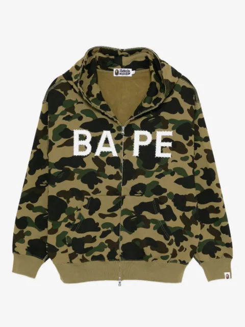A BATHING APE® camouflage-print hoodie