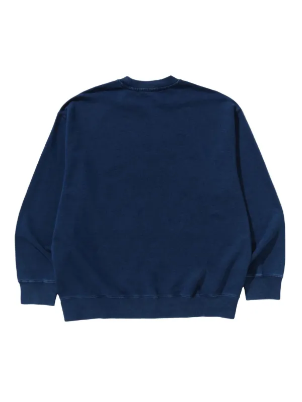A BATHING APE® グラフィック スウェットシャツ | ブルー | FARFETCH JP
