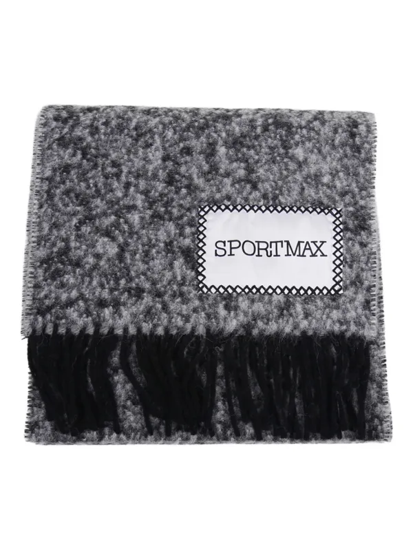 Sportmax woo blend scarf