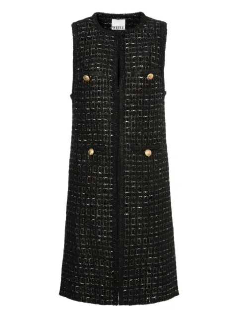 WEILL PARIS long tweed gilet