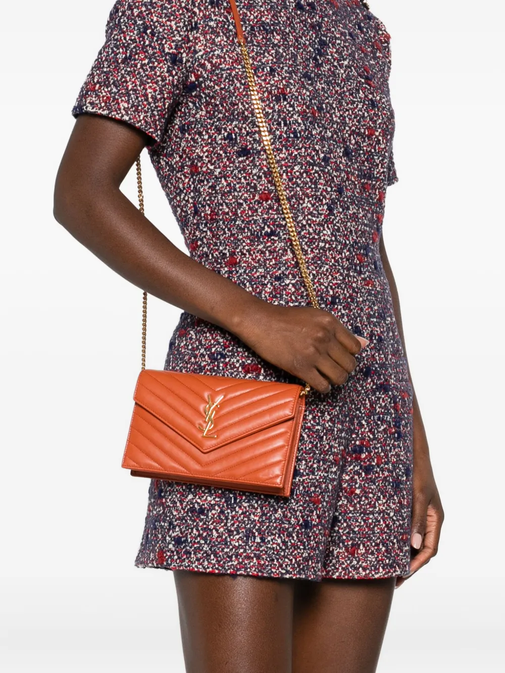 Saint Laurent Umhängetasche mit Zickzackmuster | Image 2